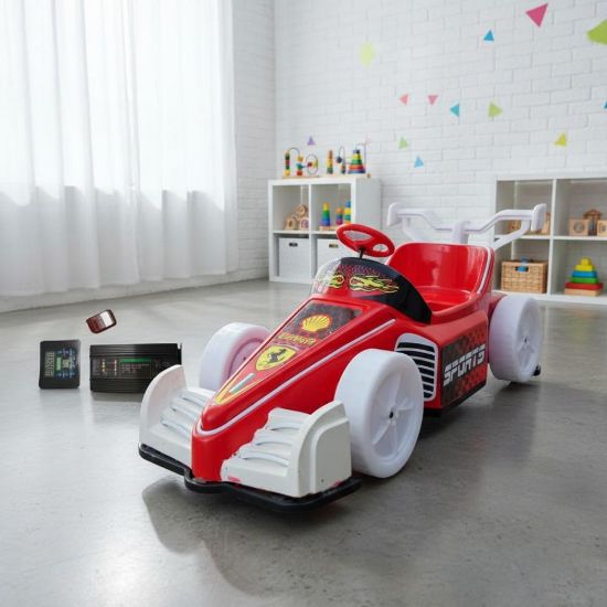 صورة عربة أطفال ستايل سباق فورمولا